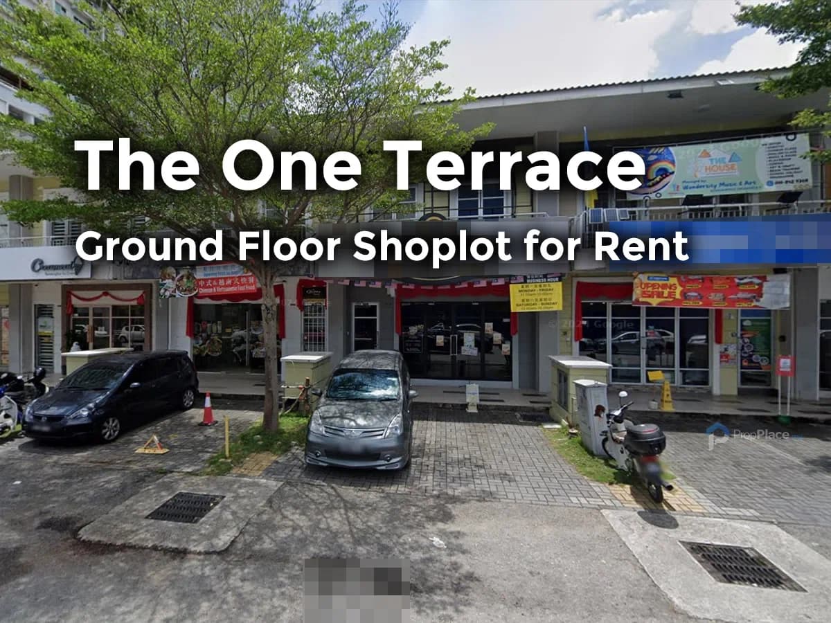 The One Terrace Bayan Baru Ground Floor Shoplot for Rent