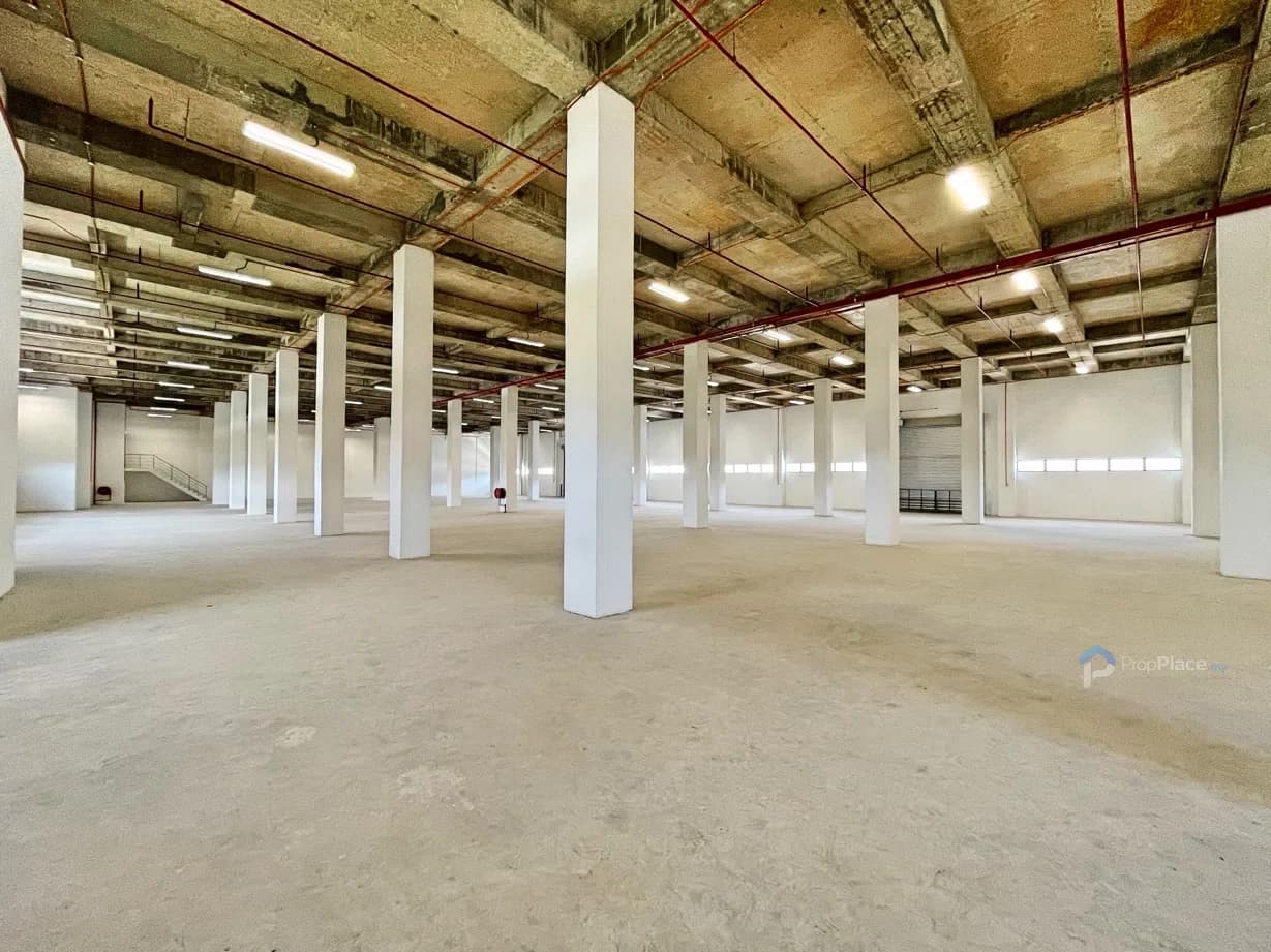 92,615 sqft Warehouse cum Office Building For Rent – Bukit Jelutong, Shah Alam